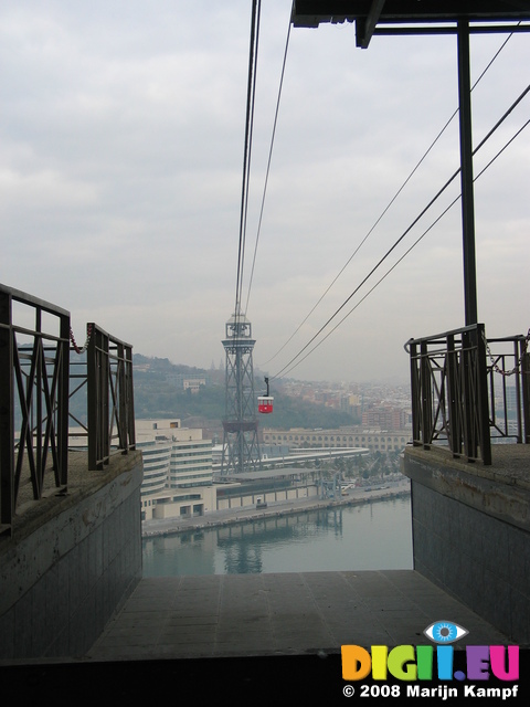 20618 Cable Car from Torre de Sant Sebastia